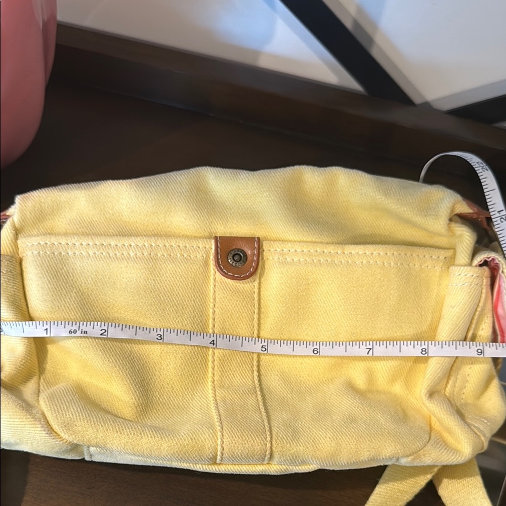 Fossil Yellow Crossbody Bag Casual Style - Picture 14 of 14